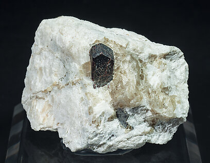 Rutile (variety niobian rutile). 