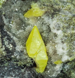 Sulphur with Calcite. 