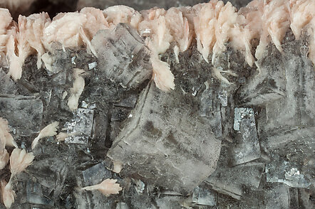 Fluorite with Baryte. 