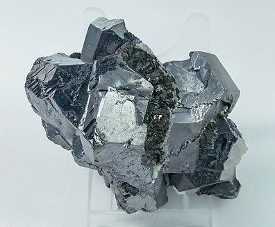 Galena with Sphalerite, Calcite and Quartz. Top