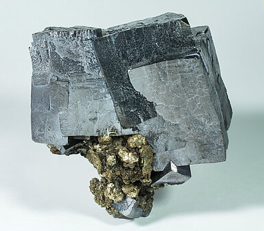 Galena with Pyrite. Front