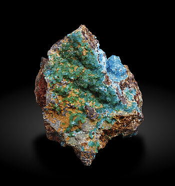 Liroconite. Front / Photo: Joaquim Calln