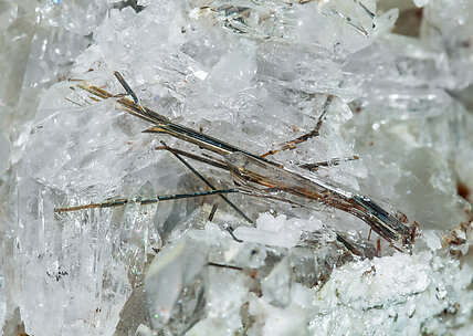 Rutile with Quartz