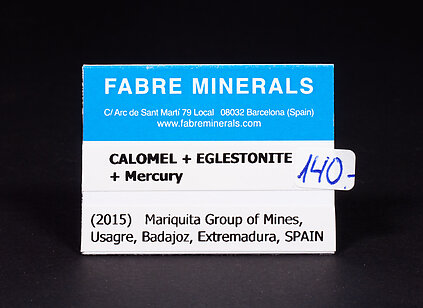 Calomel with Eglestonite and Mercury