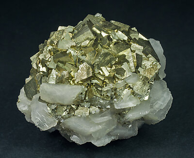 Pyrite with Calcite and Dolomite