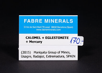 Calomel with Eglestonite and Mercury