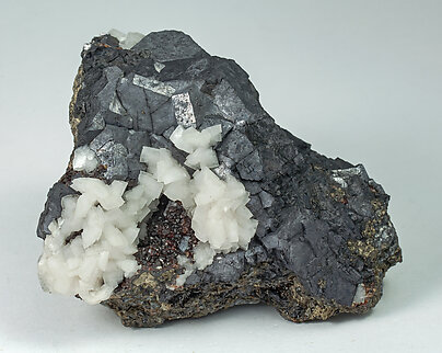 Galena with Sphalerite and Dolomite