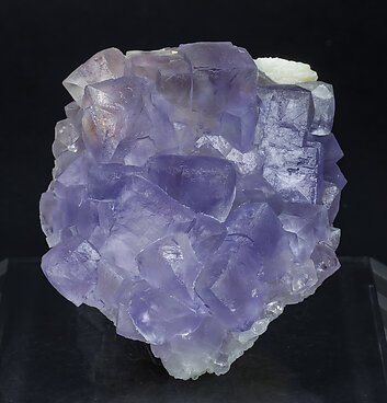 Fluorite with Baryte and Quartz. Front