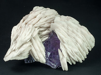 Baryte with Fluorite