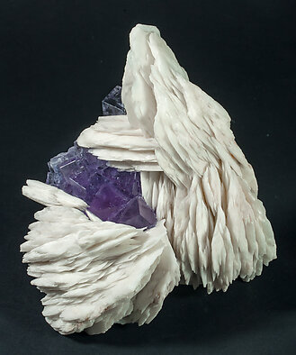 Baryte with Fluorite
