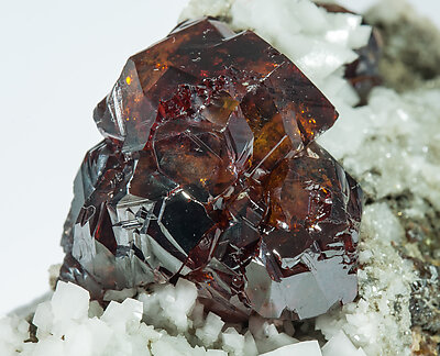 Sphalerite with Dolomite and Calcite