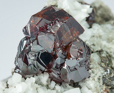 Sphalerite with Dolomite and Calcite