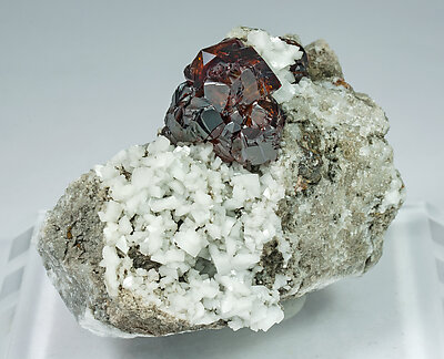 Sphalerite with Dolomite and Calcite