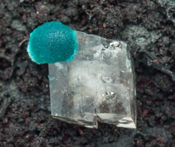 Rosasite with Calcite