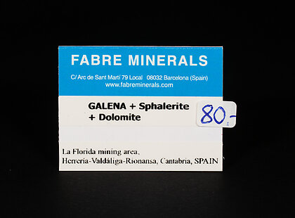 Galena with Sphalerite and Dolomite