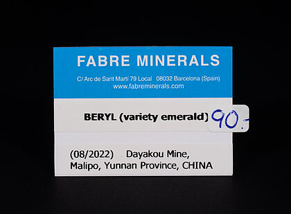 Beryl (variety emerald)