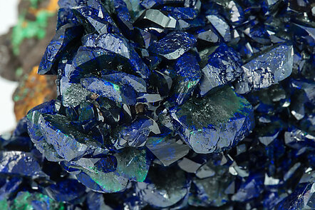 Azurite with Malachite. 