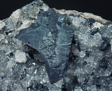 Chalcocite with Calcite. 