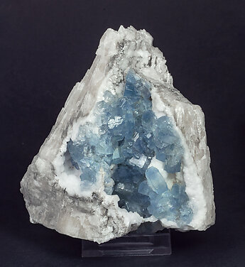 Celestine with Colemanite and Hydroboracite. 