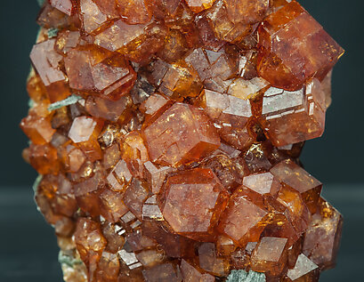 Grossular with Chlorite. 