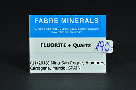 Fluorita con Cuarzo