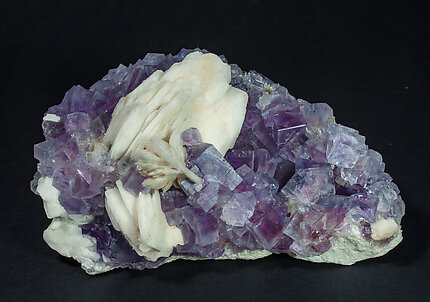 Fluorite with Baryte