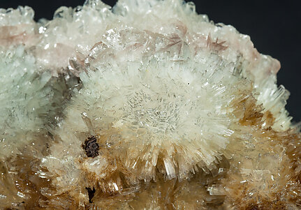 Hemimorphite with Calcite