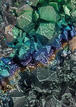 Goethita recubriendo Cuarzo