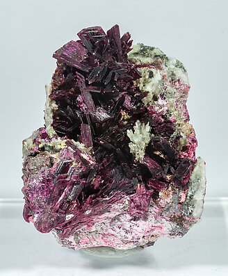 Erythrite with Quartz