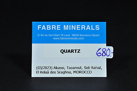 Quartz with Quartz after Fluorite