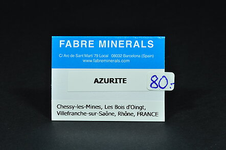 Azurita con Malaquita pseudo Cuprita y con Barita