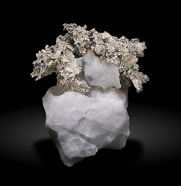 Silver with Calcite. Rear / Foto: Joaquim Calln