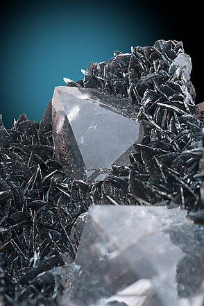 Hematite with Quartz. 