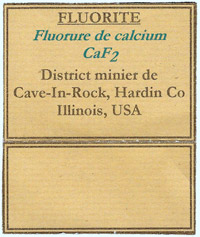 Fluorite with Chalcopyrite