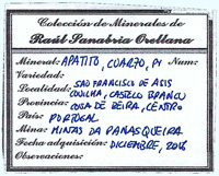 Quartz with Siderite and Muscovite