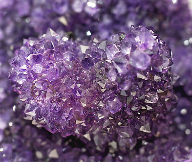 Quartz (variety amethyst). 