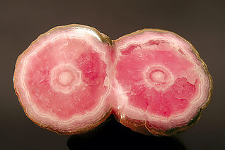 Rhodochrosite stalactite. Bottom