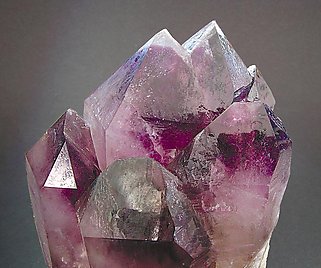 Quartz (variety amethyst) scepter. 