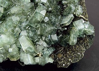 Fluorapatite with Schorl-Dravite. 