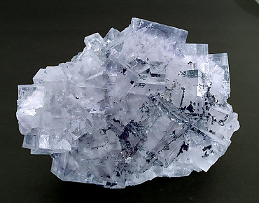 Fluorite with inclusions. 