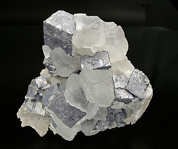 Fluorite with Galena. 