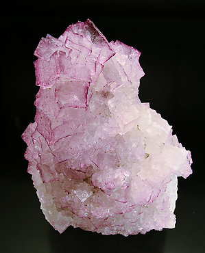 Fluorite with Baryte. Side