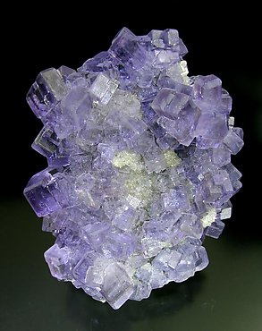 Fluorite with Quartz. 