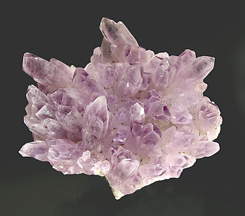 Quartz (variety amethyst). 