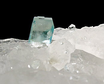 Euclase on Quartz. 