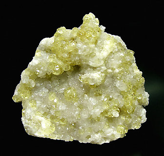 Fluorite with Calcite. 