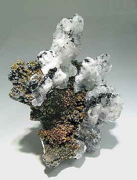 Descloizite with Calcite. Side