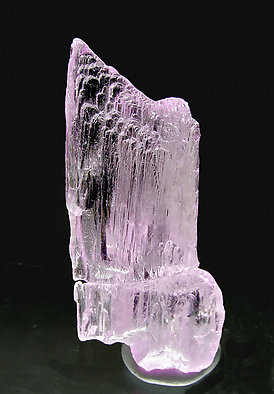 Spodumene (variety kunzite). Front