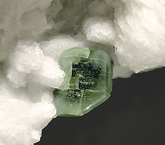 Topaz with Albite, Orthoclase, Muscovite and Fluorapatite. 