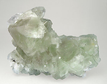 Fluorite with Quartz. Top